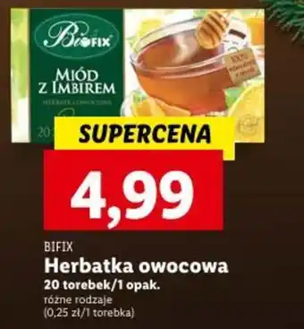 Lidl Herbatka owocowa oferta