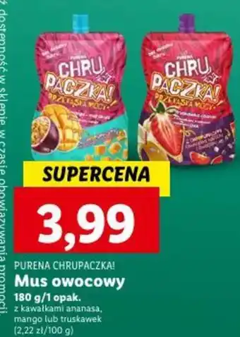Lidl Mus owocowy 180 g oferta