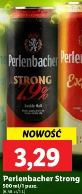 Lidl Perlenbacher Strong 500 ml oferta