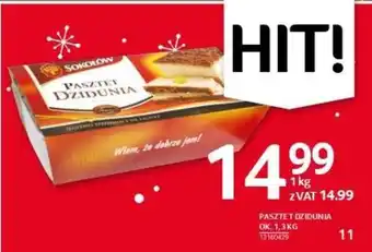 Selgros PASZTET DZIDUNIA 1 KG oferta