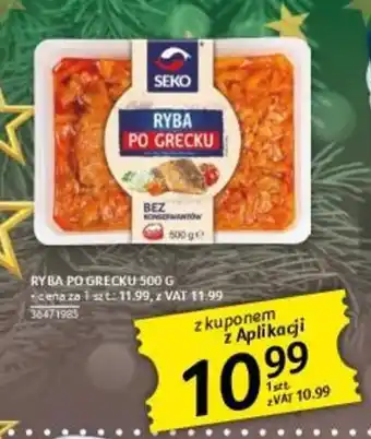 Selgros RYBA PO GRECKU 500 G oferta
