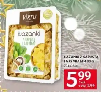 Selgros ŁAZANKI Z KAPUSTĄ I GRZYBAMI 400 G oferta