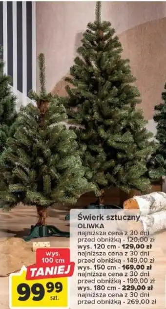Świerk sztuczny OLIWKA