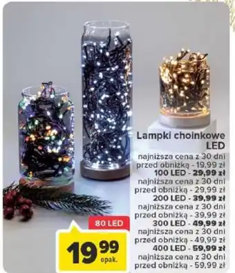 Carrefour Lampki choinkowe oferta