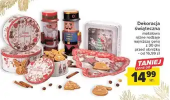 Carrefour Dekoracja świąteczna oferta