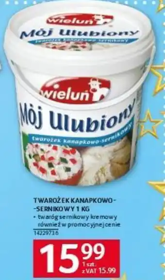 Selgros TWAROŻEK KANAPKOWO SERNIKOWY 1 KG oferta