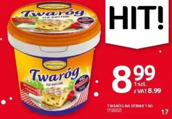 Selgros TWARÓG NA SERNIK 1 KG oferta