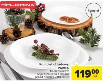Carrefour Komplet obiadowy PARMA oferta