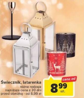 Carrefour Świecznik, latarenka oferta