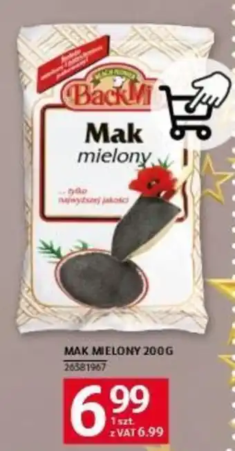 Selgros MAK MIELONY 200G oferta