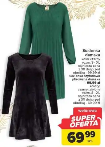 Carrefour Sukienka damska oferta