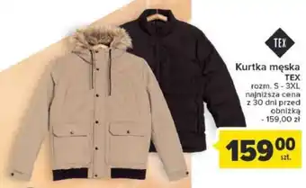 Carrefour Kurtka męska TEX oferta
