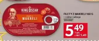 Selgros FILETY Z MAKRELI 160 G oferta