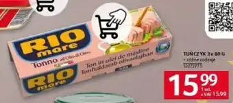 Selgros TUŃCZYK 3x 80 G oferta