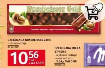 Selgros CZEKOLADA NUSSBEISSER 220 G oferta