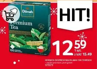 Selgros HERBATA EKSPRESOWA DILMAH 100 TOREBEK oferta