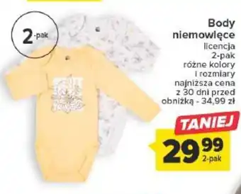 Carrefour Body niemowlęce oferta