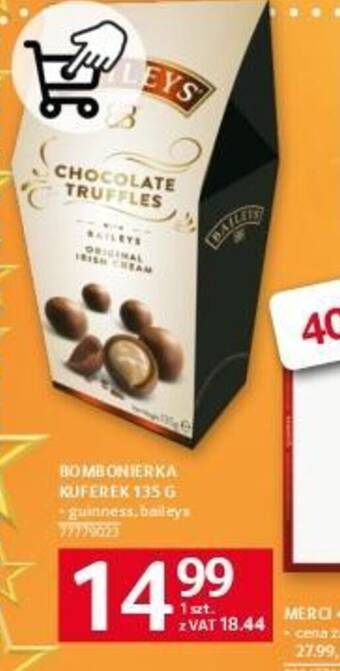 Selgros BOMBONIERKA KUFEREK 135 G oferta