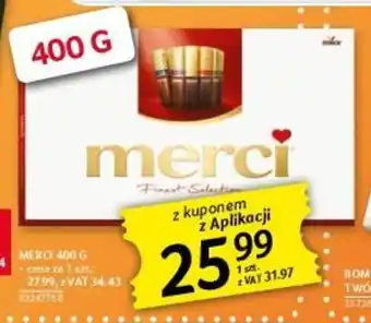 Selgros merci 400g oferta