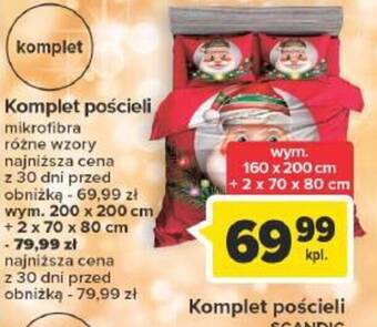 Carrefour Komplet pościeli oferta
