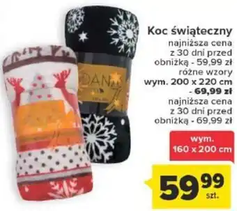 Carrefour Koc świąteczny oferta