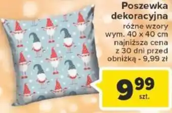 Carrefour Poszewka dekoracyjna oferta