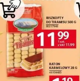 Selgros BISZKOPTY DO TIRAMISU 500 G oferta