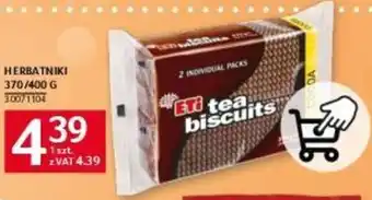 Selgros HERBATNIKI 370/400 G oferta