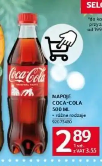 Selgros NAPOJE COCA COLA 500 ML oferta
