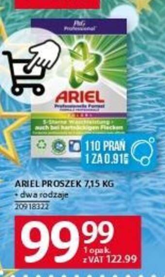 Selgros ARIEL PROSZEK 7,15 KG oferta