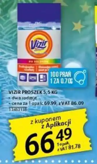 Selgros VIZIR PROSZEK 5,5 KG oferta