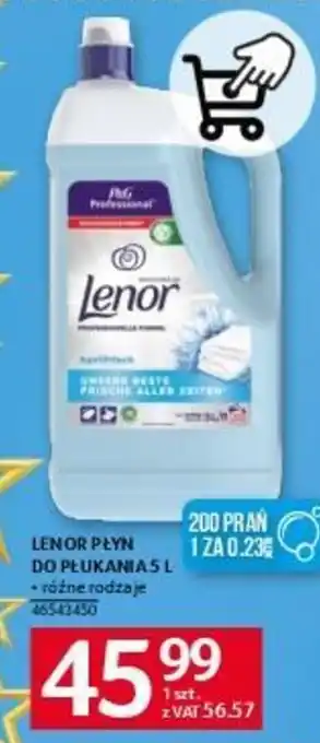 Selgros LENOR PŁYN DO PŁUKANIA 5 L oferta