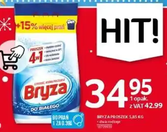 Selgros BRYZA PROSZEK 5,85 KG oferta
