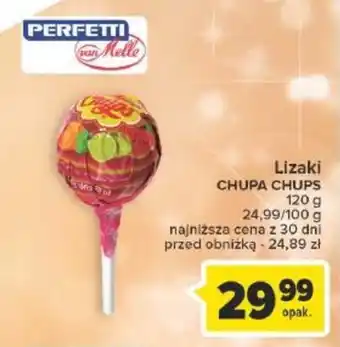 Carrefour Lizaki CHUPA CHUPS 120 g oferta