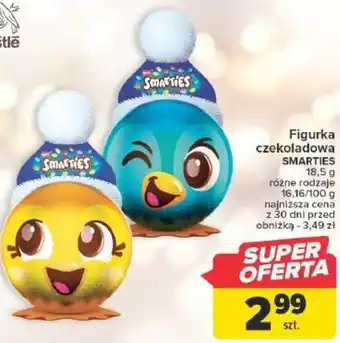 Carrefour Figurka czekoladowa SMARTIES 18,5 g oferta