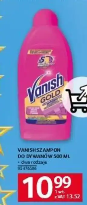 VANISH SZAMPON DO DYWANÓW 500 ML