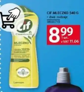 Selgros CIF MLECZKO 540 G oferta