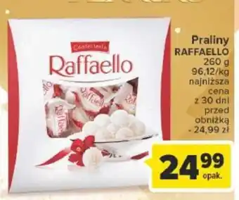 Carrefour Praliny RAFFAELLO 260 g oferta