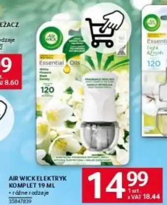 Selgros AIR WICK ELEKTRYK KOMPLET 19 ML oferta