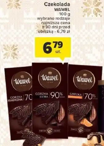 Carrefour Czekolada WAWEL 100 g oferta