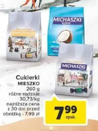 Carrefour Cukierki MIESZKO 260 g oferta