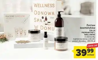 Carrefour Zestaw kosmetyków ZIAJA PIERNIKOWY, WELLNESS oferta