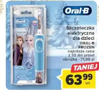 Carrefour Szczoteczka elektryczna dla dzieci ORAL-B FROZEN oferta
