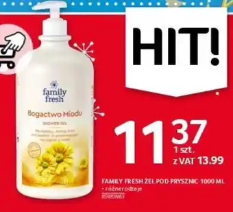 Selgros FAMILY FRESH ŻEL POD PRYSZNIC 1000 ML oferta