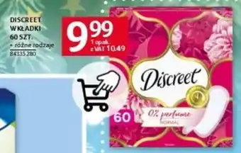 Selgros DISCREET WKŁADKI 60 SZT. oferta