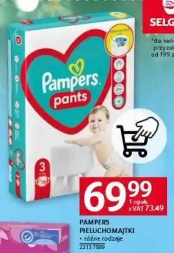 Selgros PAMPERS PIELUCHOMAJTKI oferta