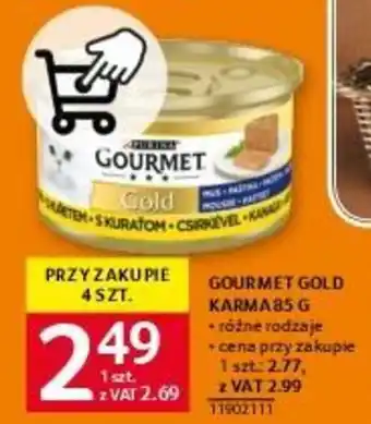 Selgros GOURMET GOLD KARMA 85 G oferta