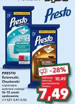 Kaufland Ściereczki presto oferta