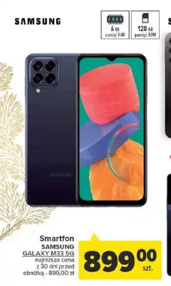 Carrefour Smartfon SAMSUNG GALAXY M33 5G oferta