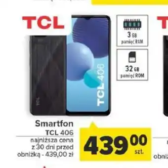 Carrefour Smartfon TCL 406 oferta